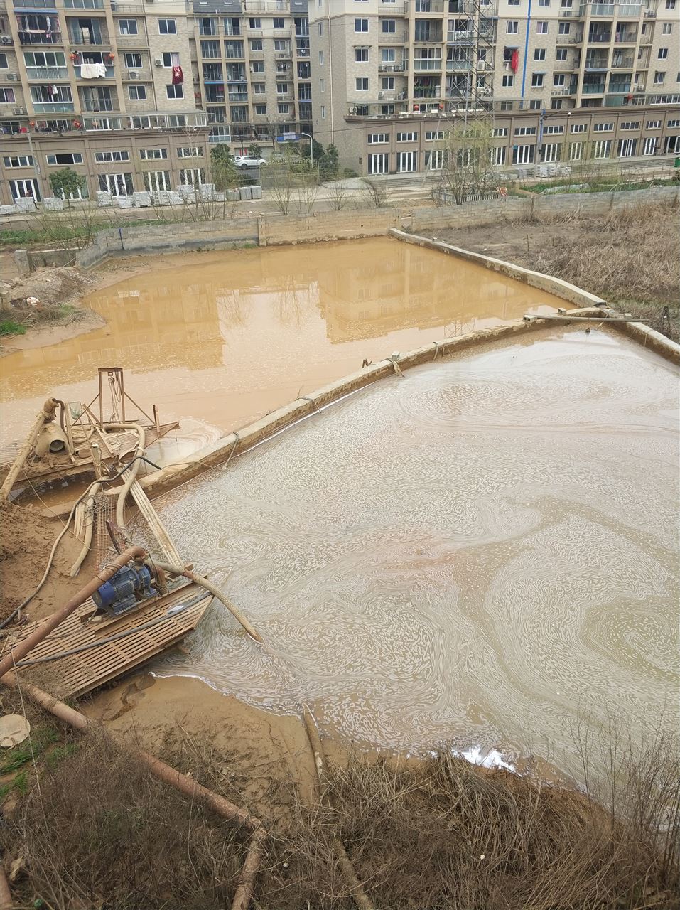 广安沉淀池淤泥清理-厂区废水池淤泥清淤